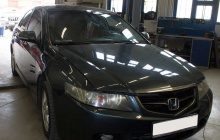 Установка ГБО на Honda Accord 7