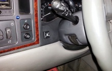 Установка ГБО на Cadillac Escalade 2004, кнопка переключения вида топлива