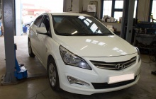Установка ГБО на Hyundai Solaris