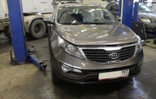 Установка ГБО на Kia Sportage