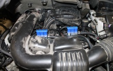 Установка ГБО на Jeep Grand Cherokee IV рампа форсунок «OMVL»