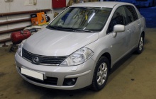 Установка ГБО на Nissan Tiida