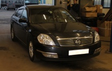 Установка ГБО на Nissan Teana